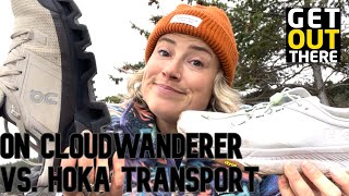 City and Trail hybrid shoe showdown: ON Cloudwander and Hoka Transport tested and reviewed!