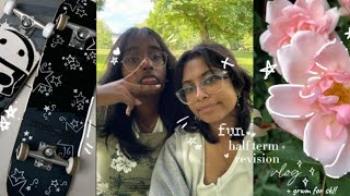 HALF-TERM VLOG: skateboarding, revision etc