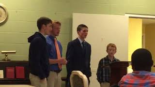 4Given Quartet “Can He? Could He? Would He?”