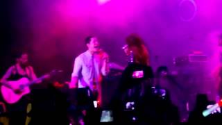 1218 SHOW  DA CANTORA DULCE MARIA PART CHRISTIAN CHAVEZ MUSICA INALCANZABLE , AUN HAY ALGO ,  SQES
