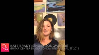 Kate Brady's Exclusive Interview – Guitar Center Singer-Songwriter V Competition Finalist 2016