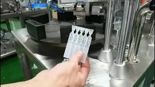 Semi-auto ultrasonic PE soft tube filling sealing machine