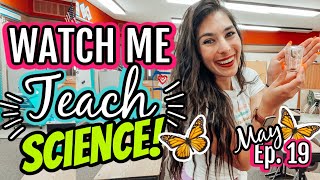 WATCH ME TEACH SCIENCE PT.1 // THIRD GRADE TEACHER. VLOG 2021