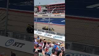 Command to start engines and green flag for the 2023 Hyvee One Step 250 at Iowa Speedway Indycar