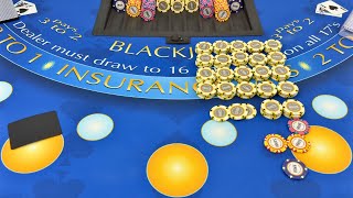I WON $2,282,5000 IN LEGENDARY HIGH STAKES BLACKJACK WIN WITH HUGE BETS & BLACKJACK WIN STREAKS!