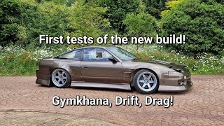 Testing the car Gymkhana, Speedfest, Drag racing