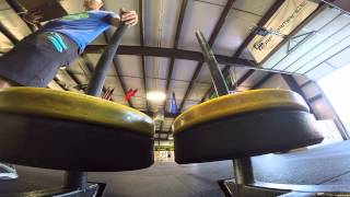 CrossFit 417 sled push hspu