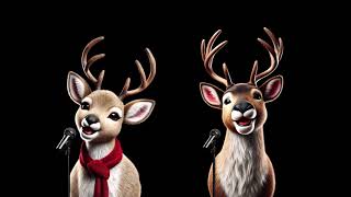 Singing Reindeer  -  "Pentatonix - Deck The Halls"
