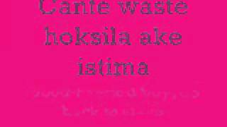 Lakota Lullaby words and translation on  screen xvid