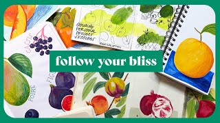 Follow Your Bliss: Behind the Scenes of My Fruit Calendar