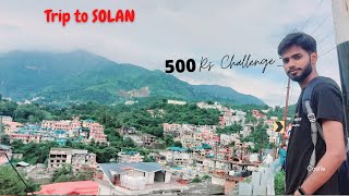 SOLAN in 500 Rs CHALLENGE | LANDSLIDE | Himachal Beautiful Sceneries 😍 Bloody GameDev