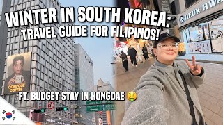 WINTER IN SOUTH KOREA: TRAVEL GUIDE FOR FILIPINOS! 🇰🇷 | Ivan de Guzman
