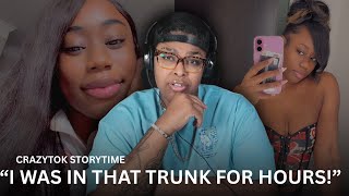 I RODE IN THE TRUNK OF HIS CAR FOR HOURS JUST TO FIND OUT HE WAS CHEATING ON ME W. A BABY ON THE WAY