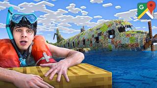 Exploring Dangerous Google Maps Locations In Minecraft!