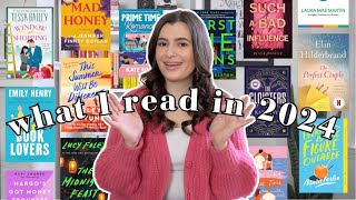 every book I read in 2024 📚 romance, suspense, non-fiction ✨ spoiler-free & chatty