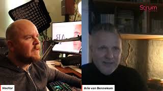 A typical day in the life of Arie Van Bennekum