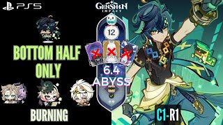 [Bottom Half] Kinich, Emilie, Durin, Bennett | NEW Spiral Abyss 6.4 [Luna 5] | Genshin Impact 