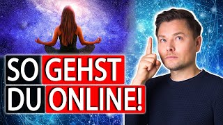 Wie DU Dauerhaft mit dem Universum verbunden bleibst!(Online gehen) | Maxim Mankevich