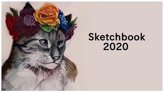 Sketchbook Flipthrough 8/2019 - 1/2021