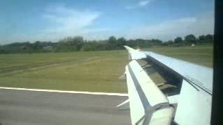 Landing in Biarritz-Parme A319 Air France