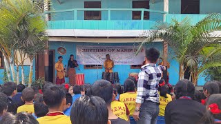 Lecture Demonstrations at The Jovial Bellona English School by Rhythms of Manipur, Imphal
