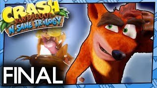 100% Both Endings !?! - NSane Trilogy Crash Bandicoot - Final
