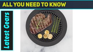 `Smokeless Indoor Stove Top Grill – Best Healthy and Convenient Cooking Solution