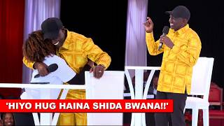 DRAMA!! President Ruto shouted at by GEN Z after hugging a lady during NYOTA fund disbursement!🔥