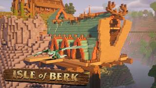 I built a Dragon Hangar on Isle of Berk