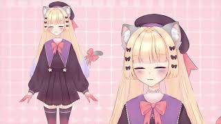[LIVE2D Showcase] Berry Muscato Vtuber Model