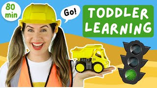 🍏 Toddler Learning with Ms Catherine | Best of 2024 | Learn opposites, animals, counting & colors!