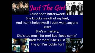 "The Click Five - Just the Girl with Lyrics"