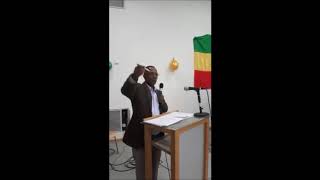 የአማራ ማህበር በጀርመን የተመሰረተበትን አንደኛ ዓመት ህዝባዊ ስብሰባ ኑረንበርግ- Wondazimach's Speech