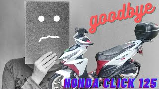 Goodbye Click/ Letting go of my old friend scooter
