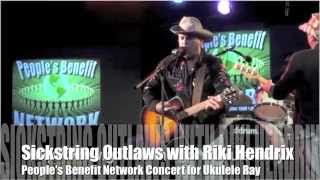 Sickstring Outlaws with Riki Hendrix at Benefit Concert