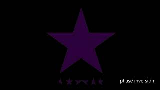 Bowie alternative Girl Loves Me (phase inversion)