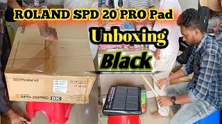 ROLAND SPD 20 Pro Pad Black Unboxing Video ||Bappa Octapad||