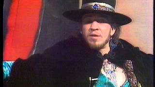 Stevie Ray Vaughan - rare 1986 NZ interview!