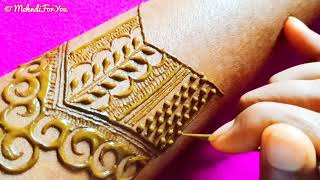 #shorts#bridalbackhandmehndidesign Bridal mehndi design for full hands