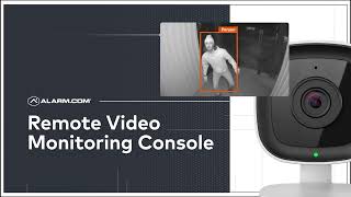 Remote Video Monitoring Console with Alarm.com
