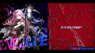 [MASHUP REMIX] OVER//RIDE × Kingslayer [Mori Calliope × Nerissa Ravencroft × BMTH × BABYMETAL]