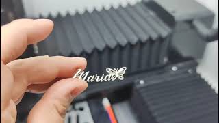 Jewelry laser cutter with low cost