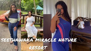 Seethawaka miracle nature resort එකේ day out එකක් යමුද 😌 | Awissawella