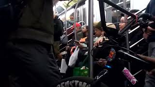 Rapper on the 4 train