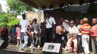 Kimkim live perfomance at Ndakaini half Marathon