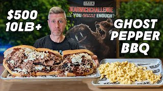 $500 IF I CAN BE 10lb+ GHOST PEPPER "BEARWICH" BBQ CHALLENGE