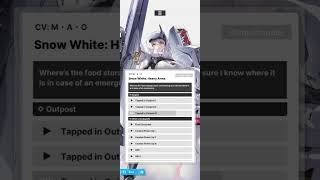 GODDESS OF VICTORY: NIKKE: Snow White: Heavy Arms Voicelines (Japanese)