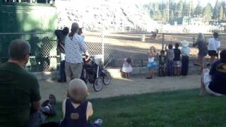 Blake Cheers at the Rodeo