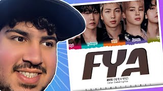FYA IS FIRE!!! | BTS - FYA LV REACTION