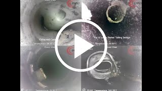 DHVI | Downhole Video Quadruple Montage
